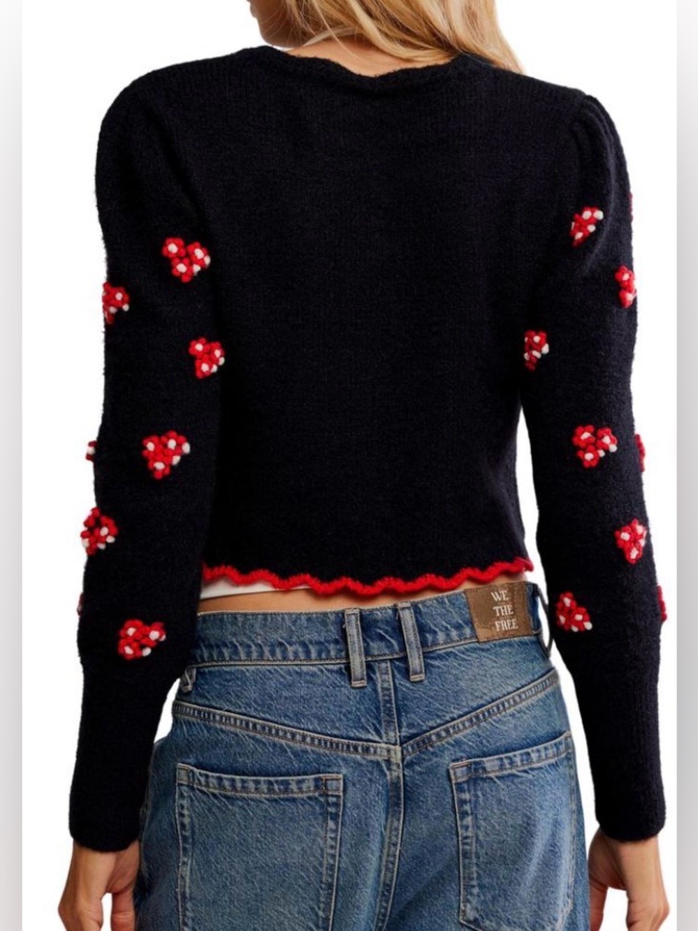Free People Nonna Crew neck Cardi - Picture 3 of 12